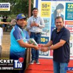 Swinging into action! 🏏The Dhaanish Chennai Cricket Tournament 2025 – T10 Season 3 for Industrial Corporates was inaugurated by our respected Secretary Sir 🙏 on 19th April 2025.A day filled with thrilling shots 🎯, great sportsmanship 🫱🏽‍🫲🏽, and energetic vibes ⚡ set the tone for the season!